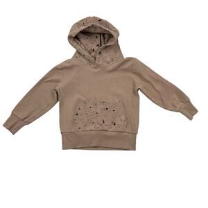 Little Bipsy Neutral Triangle Hoodie Sweatshirt